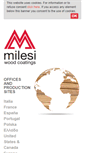 Mobile Screenshot of milesi.com